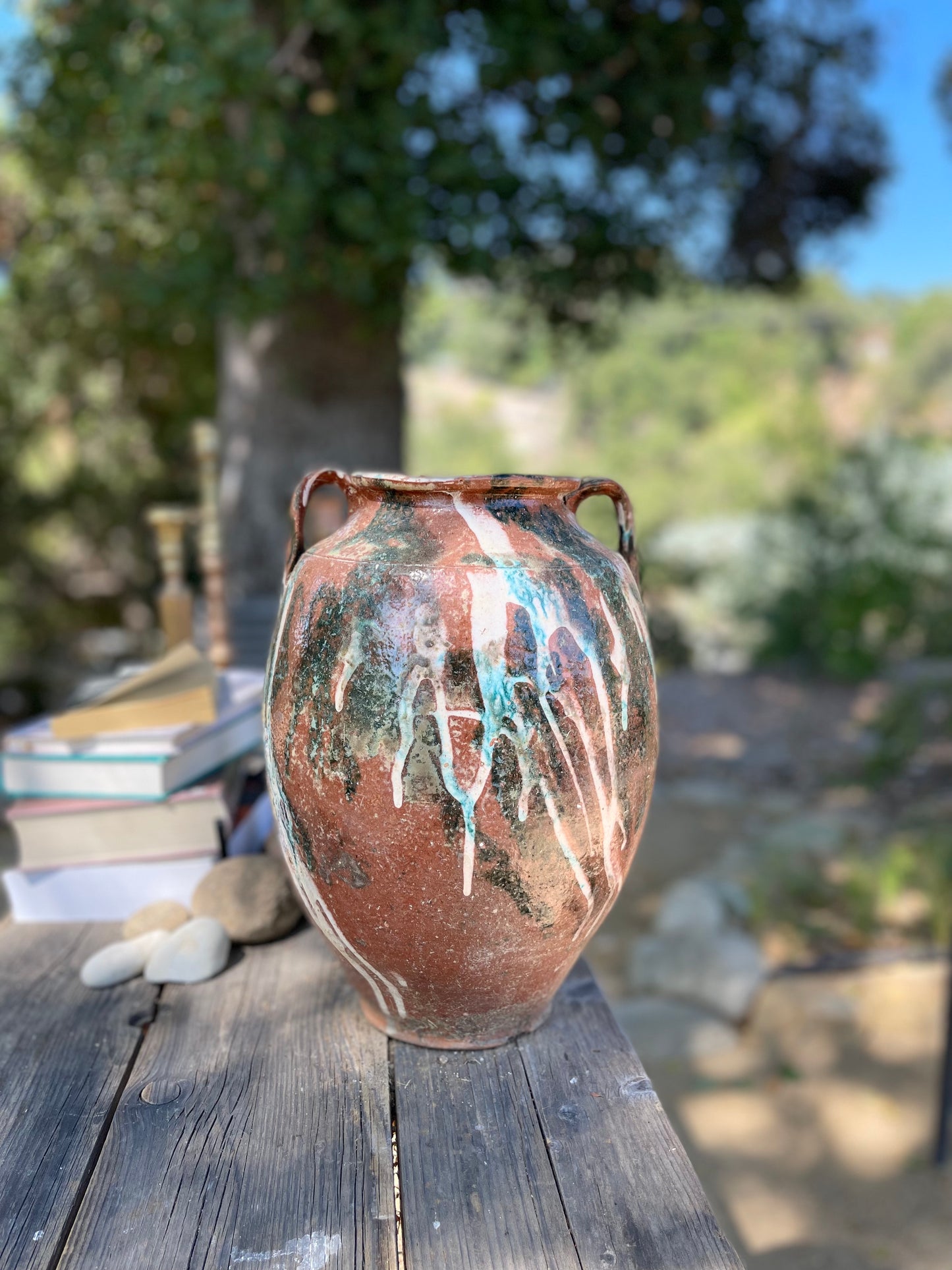 Kınık Küpü (Textured Turkish Jar - Medium) 1061