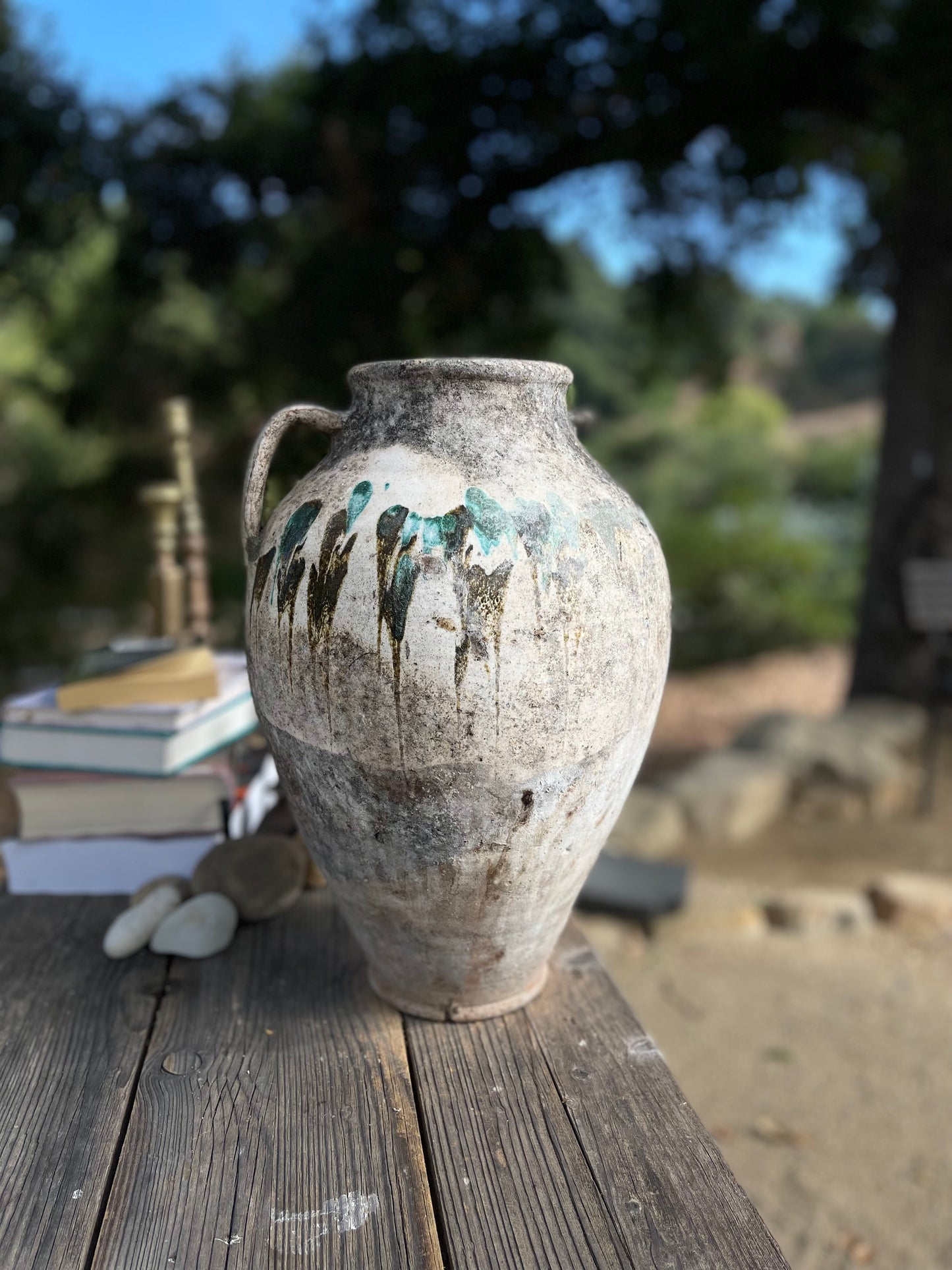 Kınık Küpü (Textured Turkish Pot - Medium) 1106