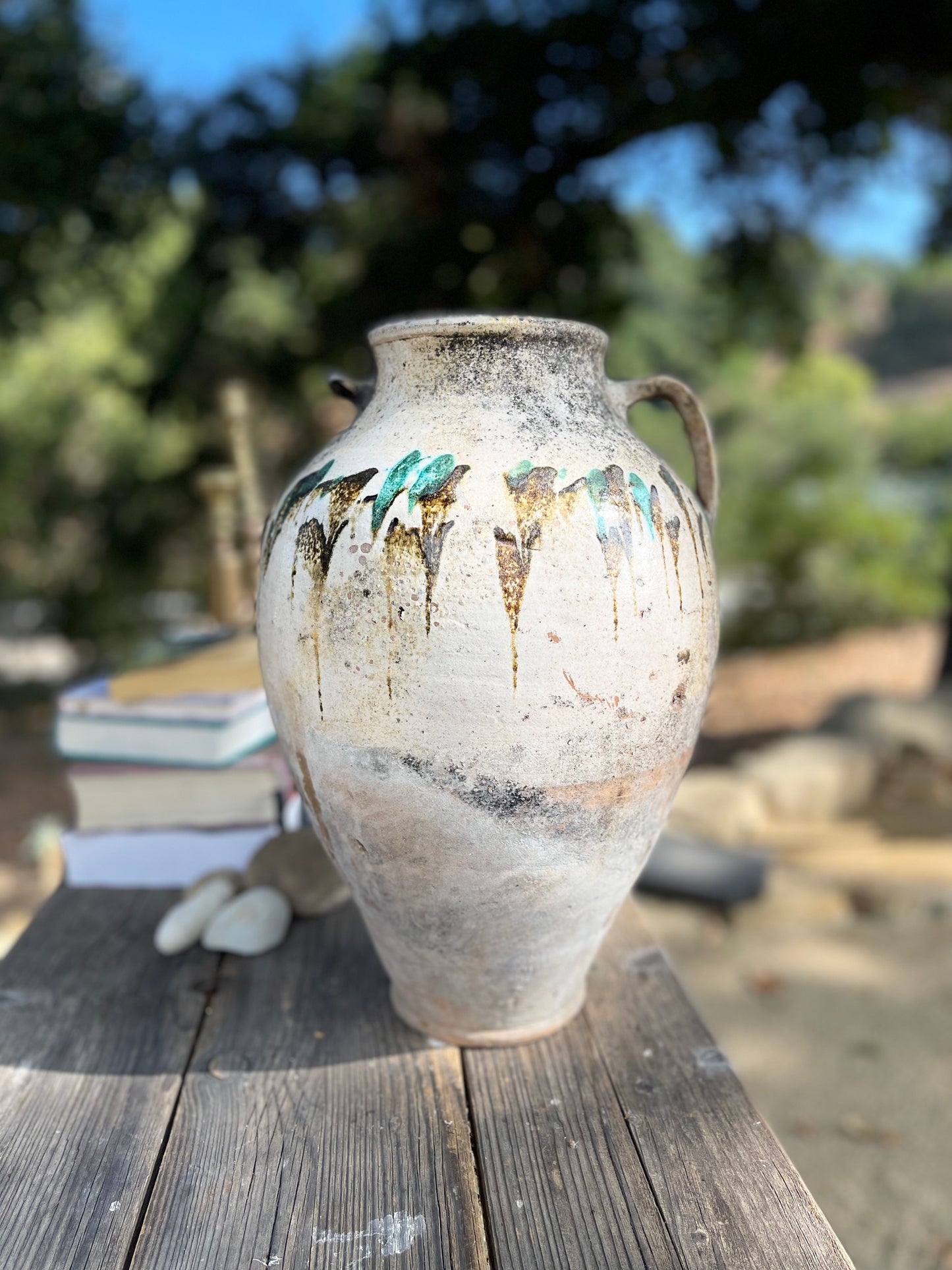 Kınık Küpü (Textured Turkish Pot - Medium) 1106